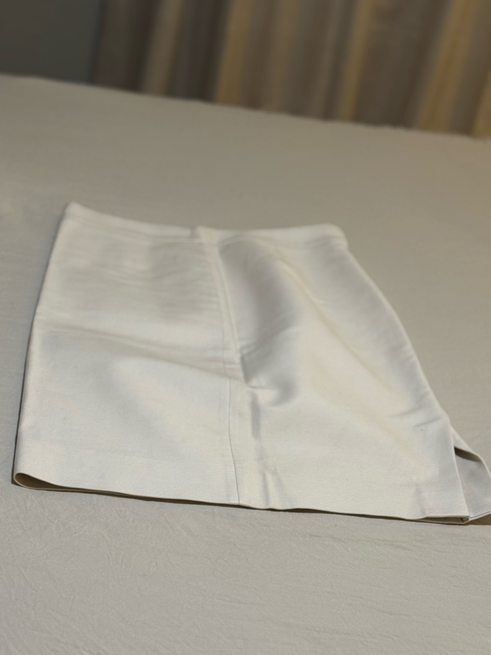 J. Crew Women's White A-Line Skirt - Picture 2 of 4